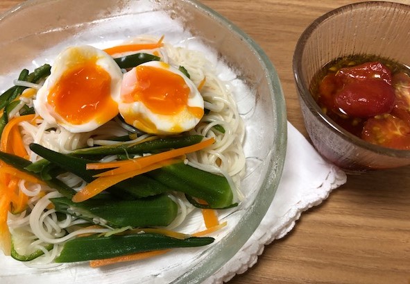 サラダソーメン