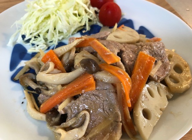 豚ヒレ生姜焼き