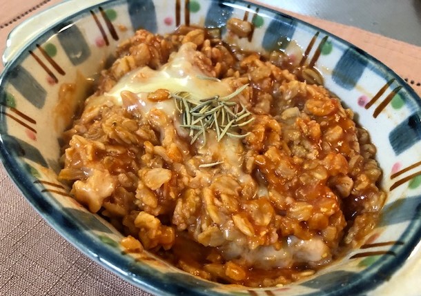 オートミールリゾット